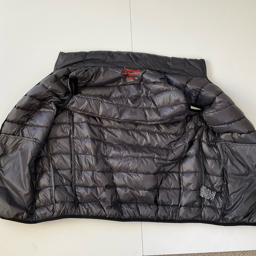 Hawke & Co Sport Men’s Down Performance Puffer Vest Black M Lightweight - Picture 3 of 11